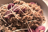Main Dishes — Pesto Orzo with Roasted Zucchini