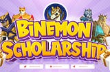 How to use Binemon’s Scholarship feature.