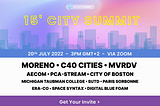 Carlos Moreno and Digital Blue Foam to Inaugurate Global 15’ City Summit