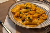 Rigatoni alla Moqueca de Camarão