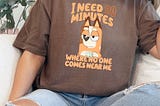 Chili Mum Shirt, Bluey, I need 20 minutes, Comfort Colors shirt, Bluey Mum shirt, Mama shirt, Mom shirt, Mother