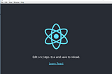 How to build a React based Electron app