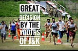 Another great decision of Jammu and Kashmir youths : They defy terror threats and take part in the…