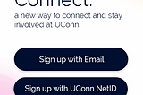 Creating an App for UConn Events and Organizations (UConn Connect)
