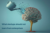 What startups should not learn from enterprises