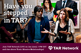 Join our first-ever TAR Live Meeting on January 22nd at 7 PM EST!
