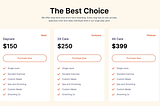 How to Design a Pricing Table in Gutenberg with Core Blocks