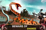 For the love of hunting game and sniper shooting adventure: Sniper snake shooter deadly city attack…