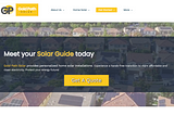Gold Path Solar website