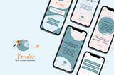 Yonder: UX Case Study for a Travel App