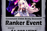 Covenant Child Zealy Season3 Ranker Event