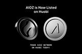 AIOZ Network ($AIOZ) listed on Leading Exchange Huobi Global