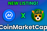 We got listed on CoinMarketCap!