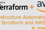 Infrastructure Automation with Terraform and AWS