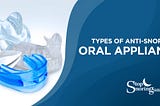 Types Of Oral Appliances For Snoring