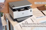 Hp Printer Offline