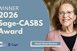 Hazel Rose Markus Wins 2026 Sage-CASBS Award