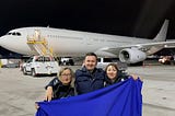 Cargo #3: Airbus 330–200 from Chicago to Lublin with 50 tonnes of medical supplies