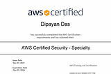 My Experience with AWS Certified Security — Specialty (SCS-C01)
