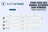 How to Unstake SafeCoin ($SAFE)