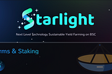 Starlight launch is scheduled
