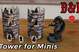 Tower for Dungeons and Dragons Minis