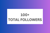 I’ve Just Hit 100+ Followers on My Medium; Here’s What I’ve Learned