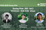 【開催報告】PropTech JAPAN Startup Pitch 2021 Vol.3