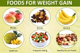 Gain weight in a healthy way