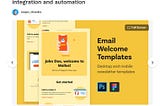 I will create mailchimp email template, mailchimp integration and automation