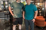 Andrew Kress, 2025 GSLI SIIF Fellow, and ReJoule Investor Jia Hong pose for a photo in Singapore