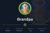 HTB — Grandpa Write up