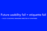 Thoughts from Amuse UX Conference | Part I — The Future of Product Design