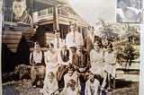 Photograph of my father’s family with Mammanonna and Pappanonno at the cen