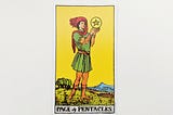 Page of Pentacles: Drive and Determination