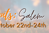 Top Events in Salem County (10/22–10/24)