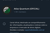 Como perdi R$ 50 na Atlas Quantum