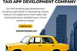 Taxi App Development Company