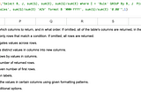 Learn SQL using Google Sheets