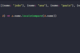 Sorting data alphabetically (localeCompare) && (sort)