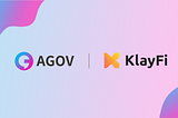 AGOV & KlayFi Lab, Official Partnership