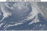 Watching Storms from Space: A Python Script for Creating an Amazing View