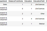 Exploratory Data Analysis of IBM HR Attrition Dataset