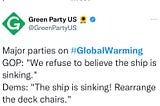 Donald Trump Vs. Green Party On Climate Change