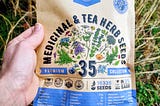 My herb seeds from Organo Republic came today, and I’m tickled pink.