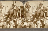 23 stereoscopic views of early 1900s Burma