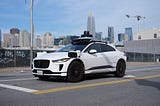 IMAGE: A Jaguar I-Pace from Waymo