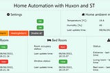 Home Automation: DIY with Huxon