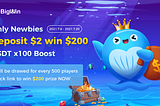 Best Chance for Beginners — BigWin USDT x 100 Boost Prize Pool is Coming!