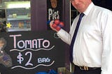 How a bunch of tomatoes delivered Barnaby Joyce social media victory